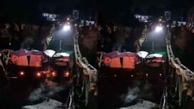 Penghubung Lahat-Muara Enim Putus, Jembatan Muara Lawai Roboh