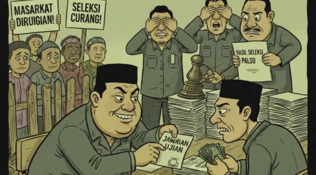 Menakar Bau Amis Penjaringan Perangkat Desa, Di Mana Suara BPD?. (Gambar Ilustrasi)