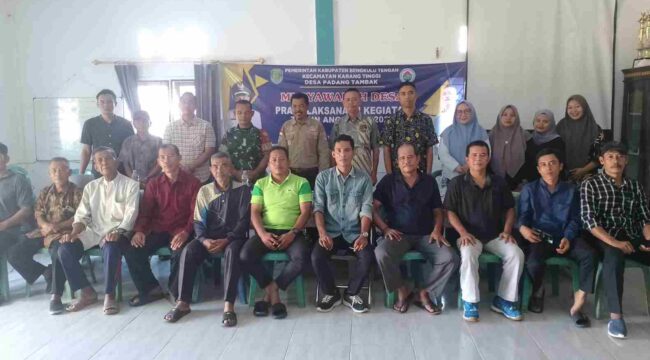 Wujudkan Transparansi, Pemdes Padang Tambak Gelar Musdes Prapelaksana APBDes 2026