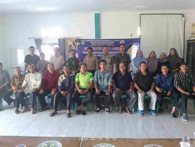 
					Wujudkan Transparansi, Pemdes Padang Tambak Gelar Musdes Prapelaksana APBDes 2026