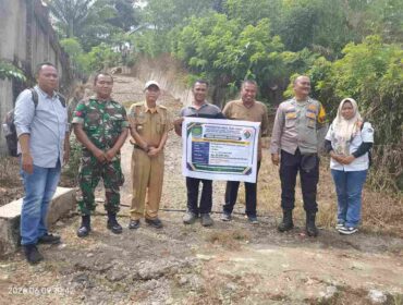 Pemdes Taba Baru Bengkulu Tengah Mulai Titik Nol Jalan Rabat Beton