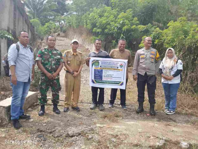
					Pemdes Taba Baru Bengkulu Tengah Mulai Titik Nol Jalan Rabat Beton