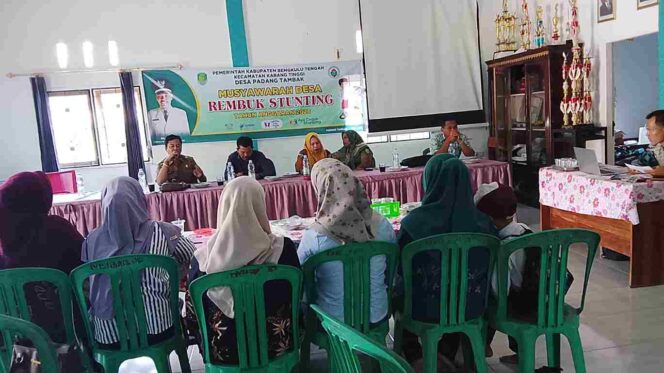 
					Rembuk Stunting Pemdes Padang Tambak: Langkah Padu Wujudkan Desa Sehat Tahun 2026