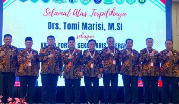 Tomi Marisi Resmi Dikukuhkan sebagai Ketua FORSESDASI Komwil Provinsi Bengkulu Periode 2026-2029