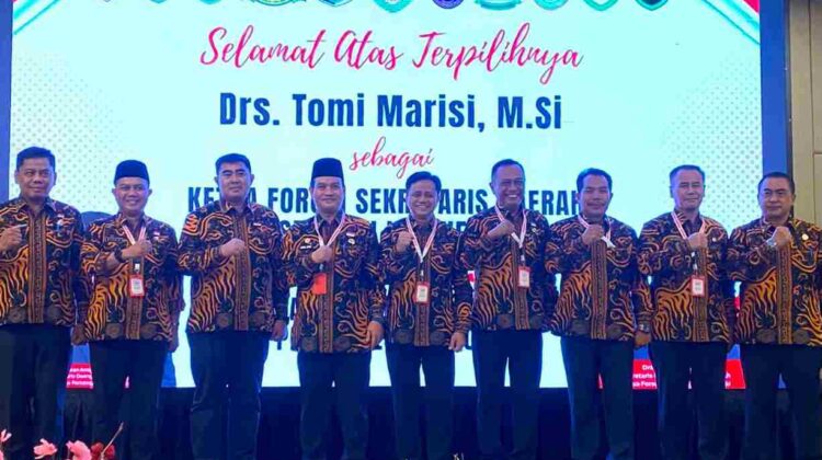 Tomi Marisi Resmi Dikukuhkan sebagai Ketua FORSESDASI Komwil Provinsi Bengkulu Periode 2026-2029
