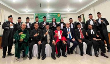 PPKHI Gelar Pengambilan Sumpah Advokat Angkatan XI di Bengkulu