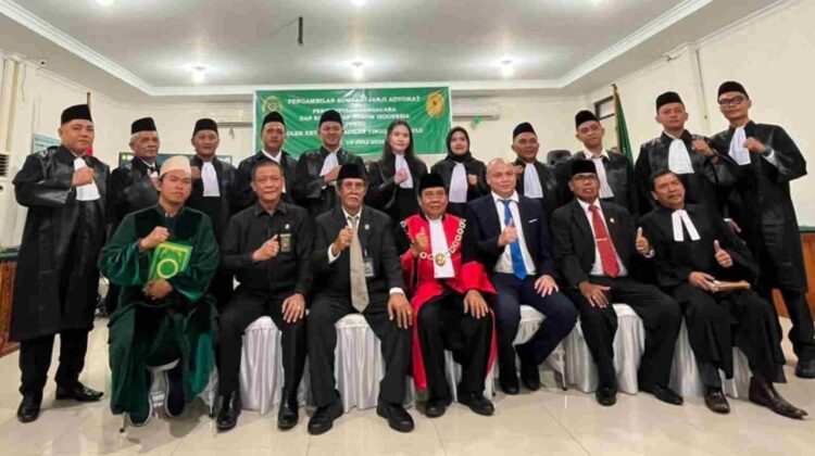 PPKHI Gelar Pengambilan Sumpah Advokat Angkatan XI di Bengkulu