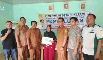 Pemdes Sukarami Serahkan BLT Dana Desa Periode Juni dan Juli 2026
