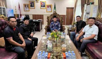 Sekda Bengkulu Sambut Pengurus SMSI, Sinergi Media dan Pemerintah Kian Erat