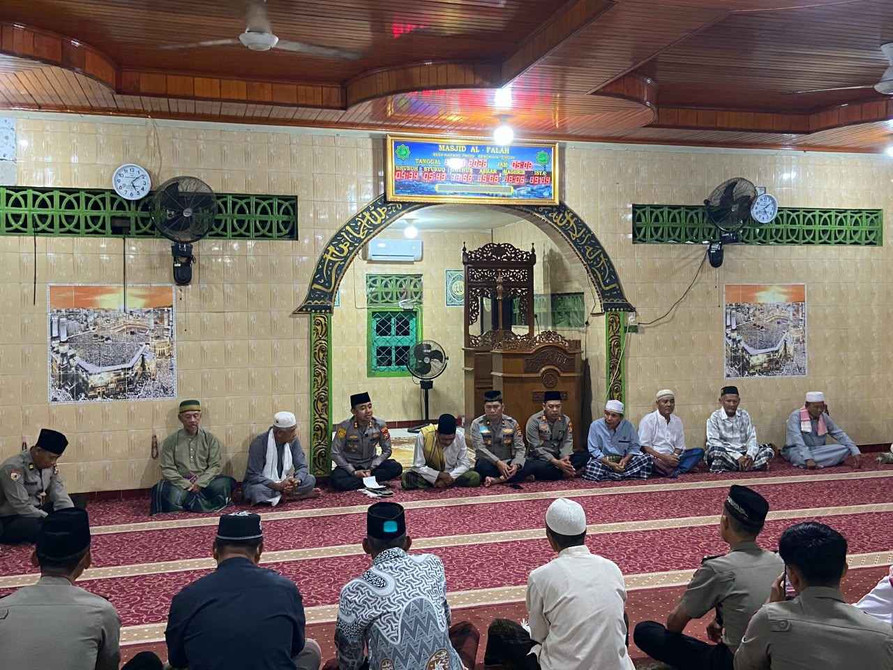 Pererat Silaturahmi, Kapolres Bengkulu Tengah Gelar Shubuh Keliling